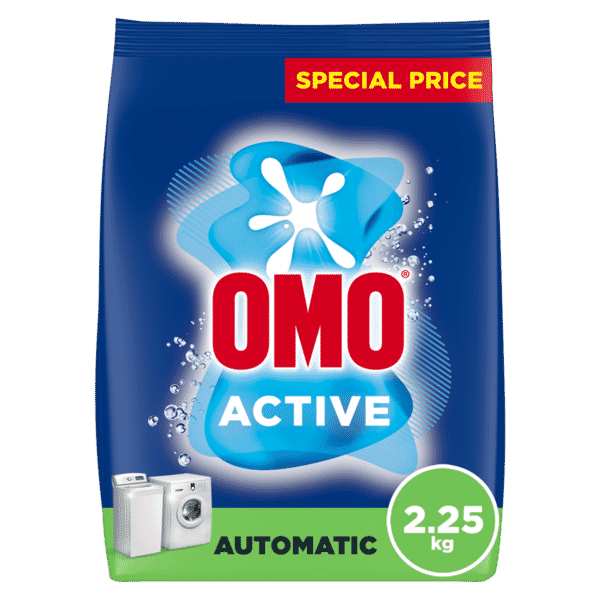 Omo Antibacterial Automatic Washing Powder 2.25Kg