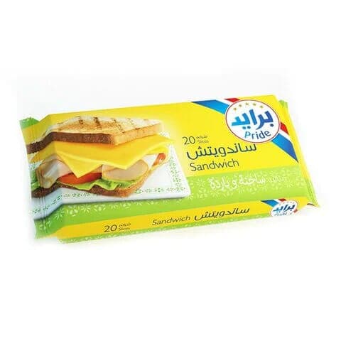 Pride Sandwich Sensation Cheese Slices 400g