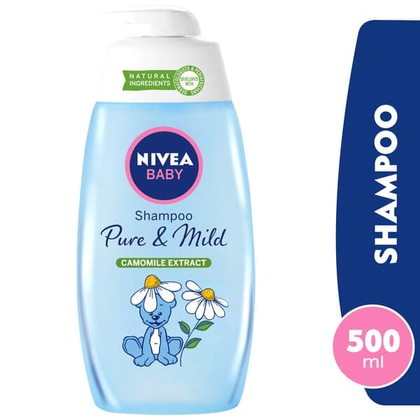 Nivea Baby Pure & Mild Shampoo Camomile Extract 500 ML