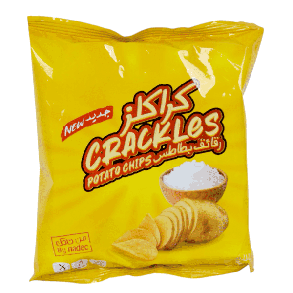 Nadec Crackles Salt Chips 21 GM
