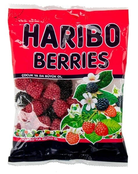 Haribo Gummi Candy Berries 160 GM